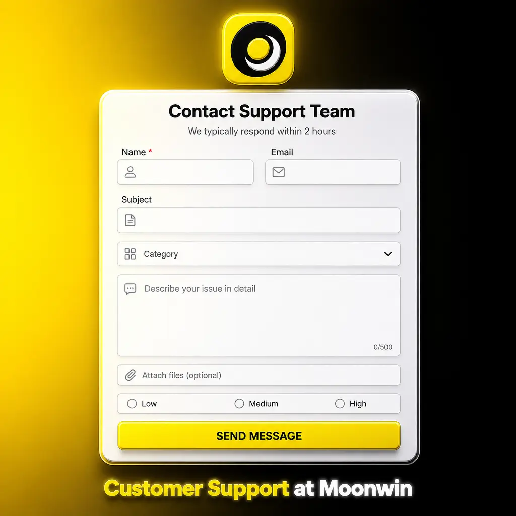Moonwin customer support live chat helping Australian players with account, payment, and bonus questions daily